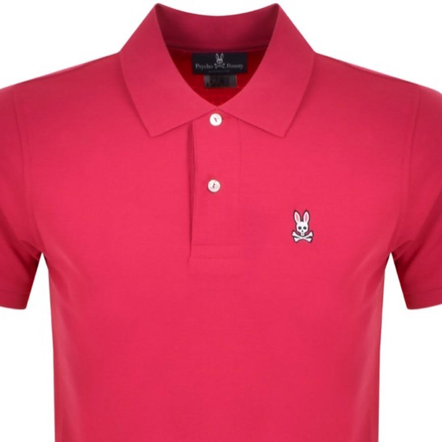 Alternative Image for ProductPsycho Bunny Classic Polo T Shirt Pink2