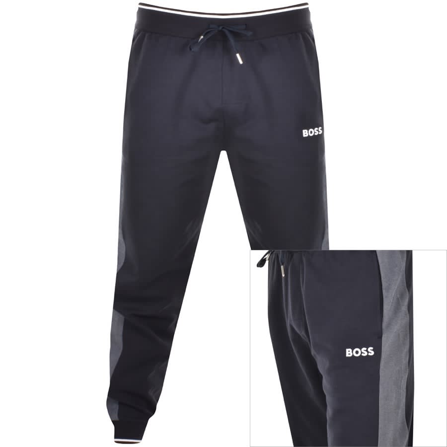 Main Product Image for BOSS Logo Joggers Navy