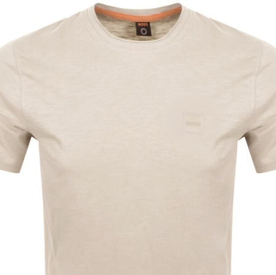 Alternative Image for ProductBOSS Tegood Logo T Shirt Cream2