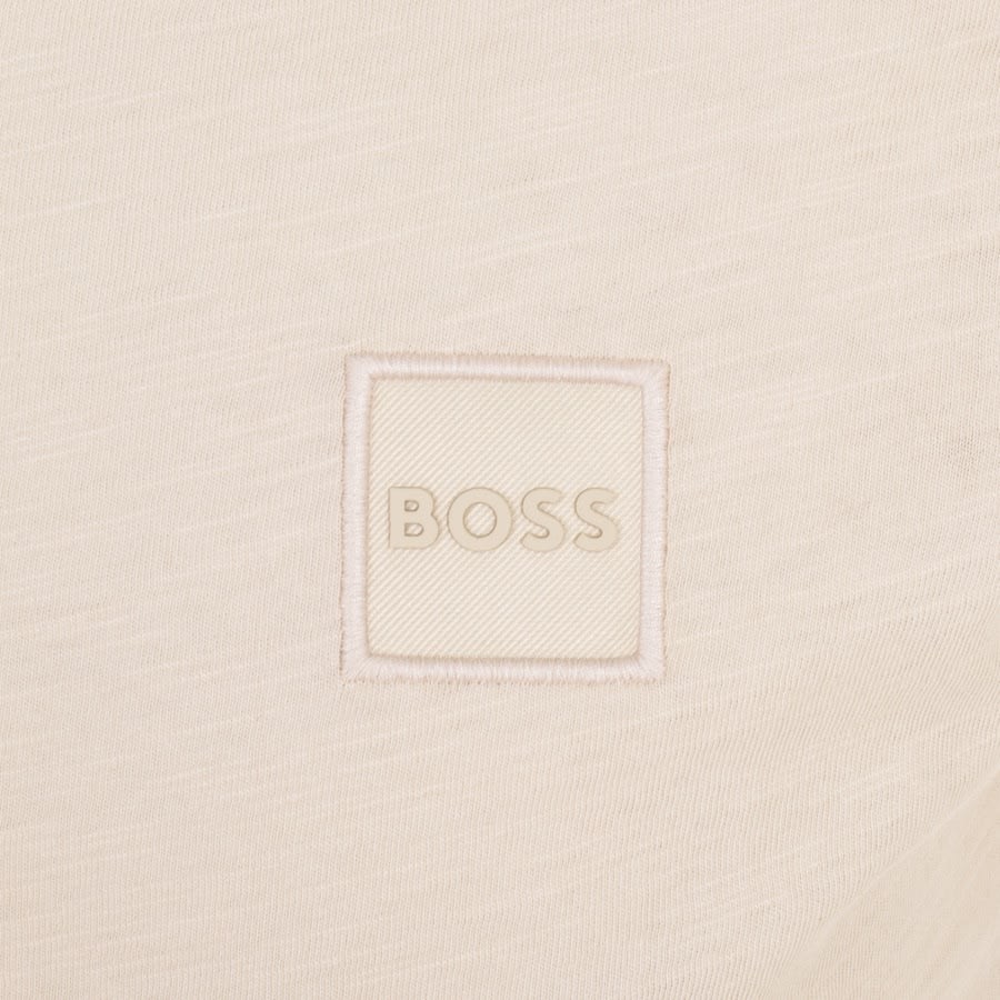 Alternative Image for ProductBOSS Tegood Logo T Shirt Cream3
