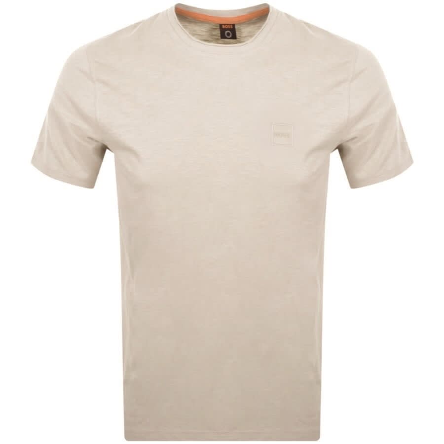 Alternative Image for ProductBOSS Tegood Logo T Shirt Cream1