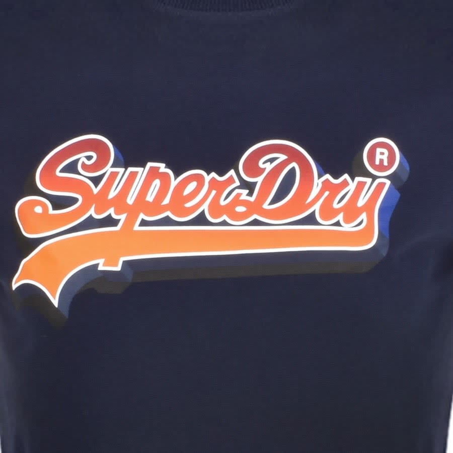 Alternative Image for ProductSuperdry Vintage Logo T Shirt Navy3