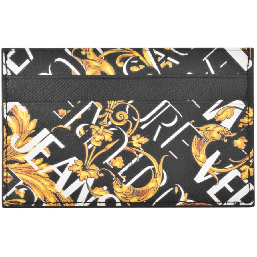 Alternative Image for ProductVersace Jeans Couture Baroque Cardholder Black2