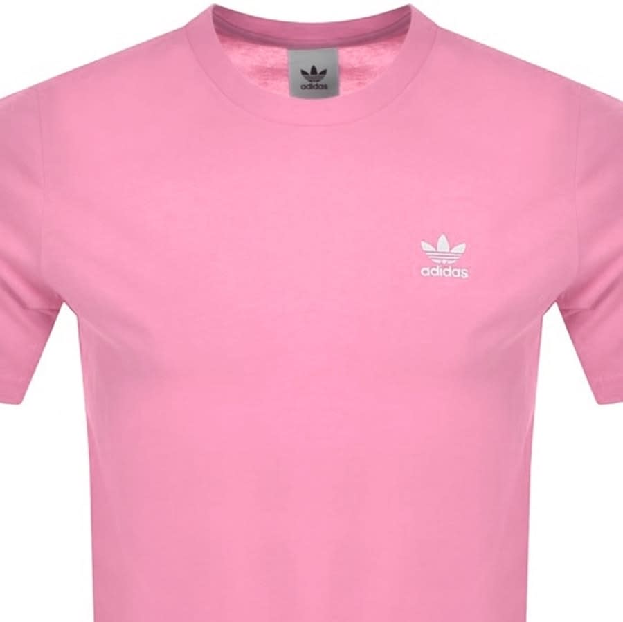 Alternative Image for Productadidas Originals Essential T Shirt Pink2