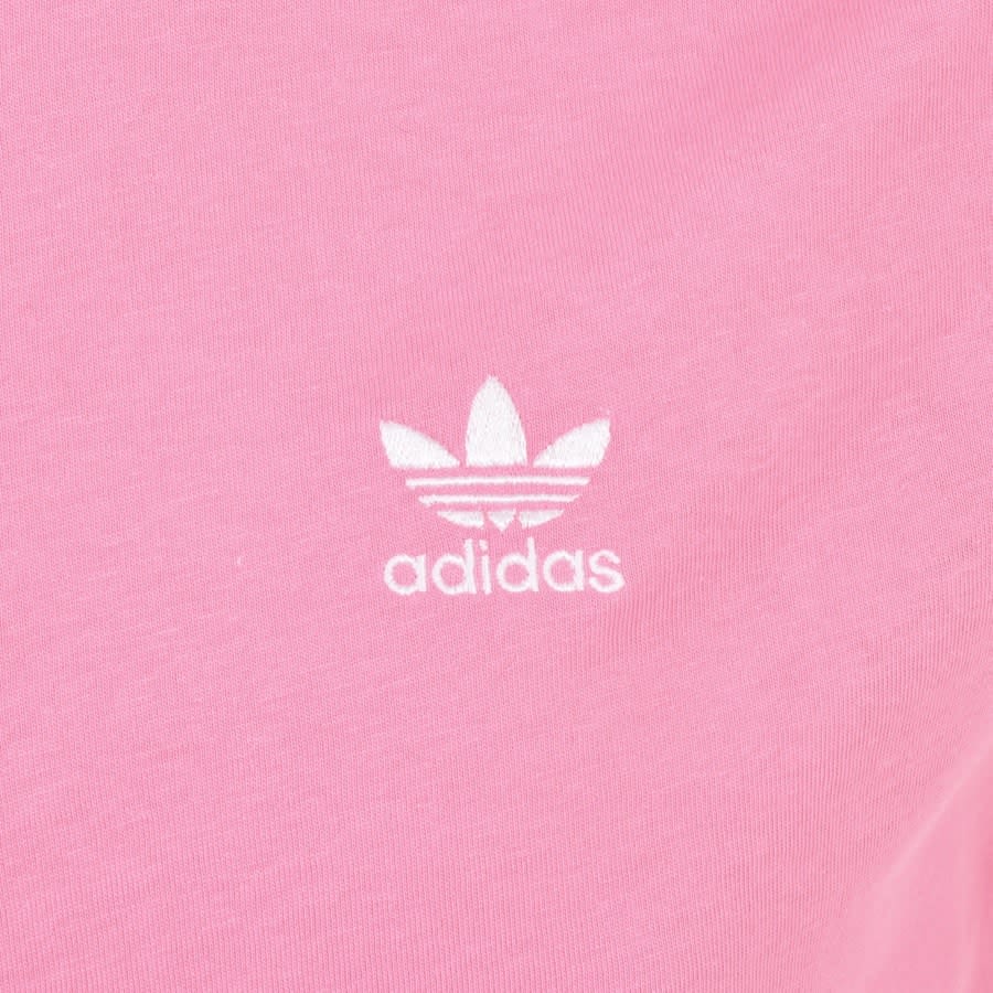 Alternative Image for Productadidas Originals Essential T Shirt Pink3
