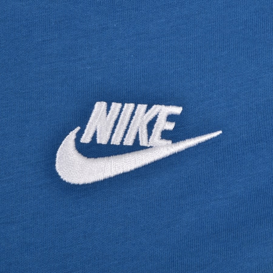 Alternative Image for ProductNike Crew Neck Club T Shirt Blue3