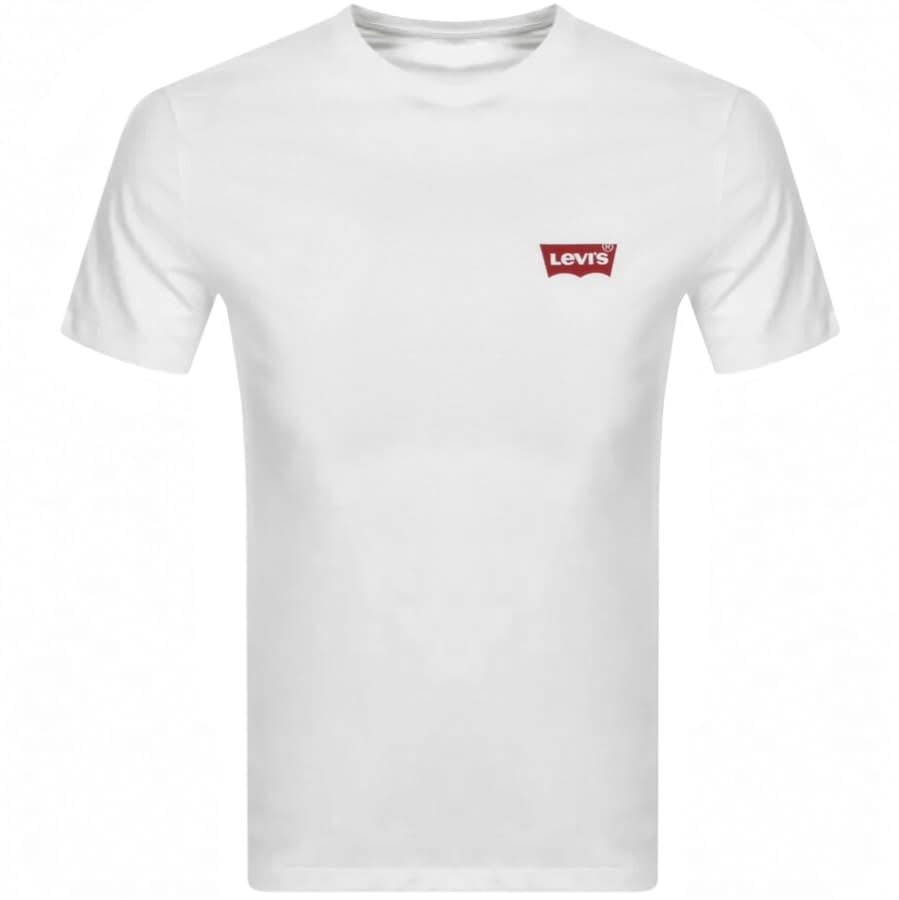 Alternative Image for ProductLevis Original Two Pack Crew Neck T Shirt White3