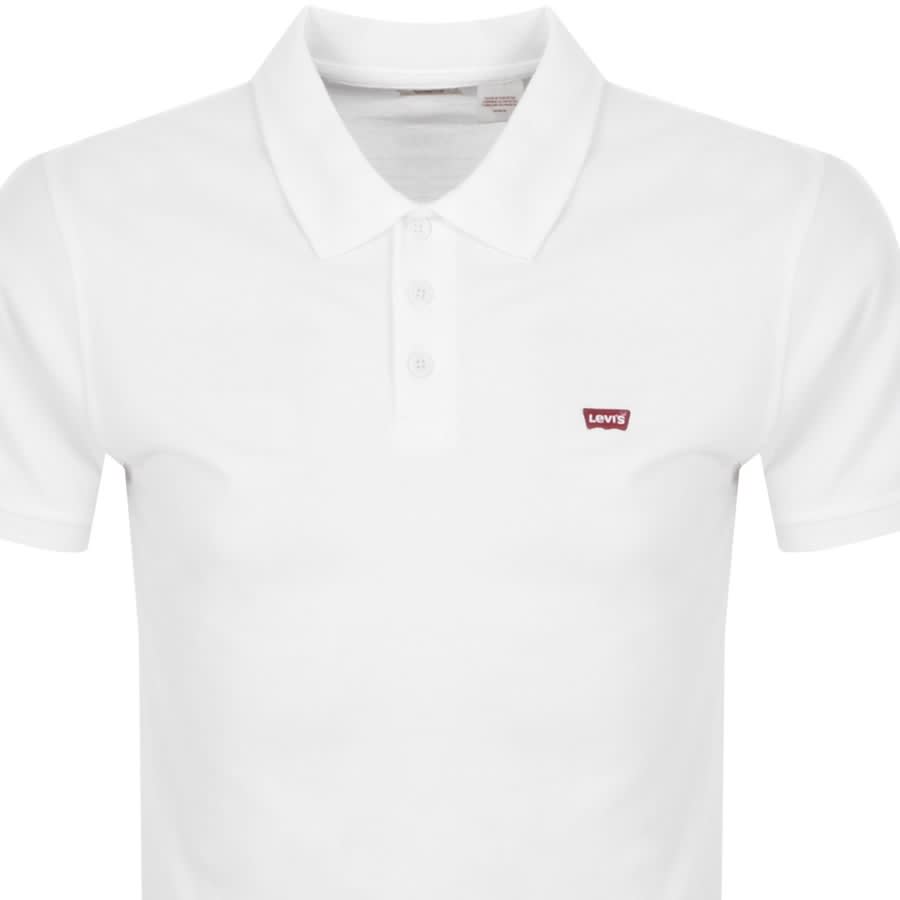 Alternative Image for ProductLevis Original Short Sleeved Polo T Shirt White2