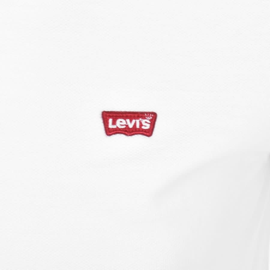 Alternative Image for ProductLevis Original Short Sleeved Polo T Shirt White3