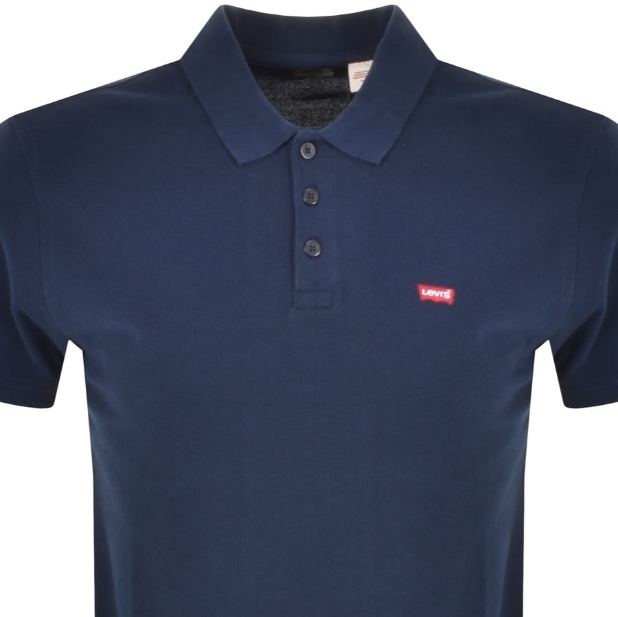 Alternative Image for ProductLevis Original Short Sleeved Polo T Shirt Blue2