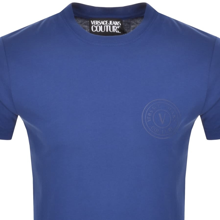 Alternative Image for ProductVersace Jeans Couture Logo T Shirt Blue2