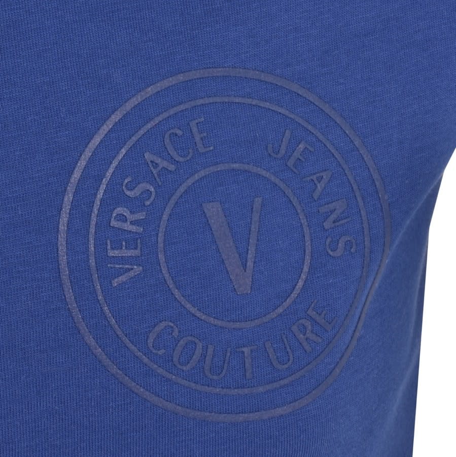 Alternative Image for ProductVersace Jeans Couture Logo T Shirt Blue3