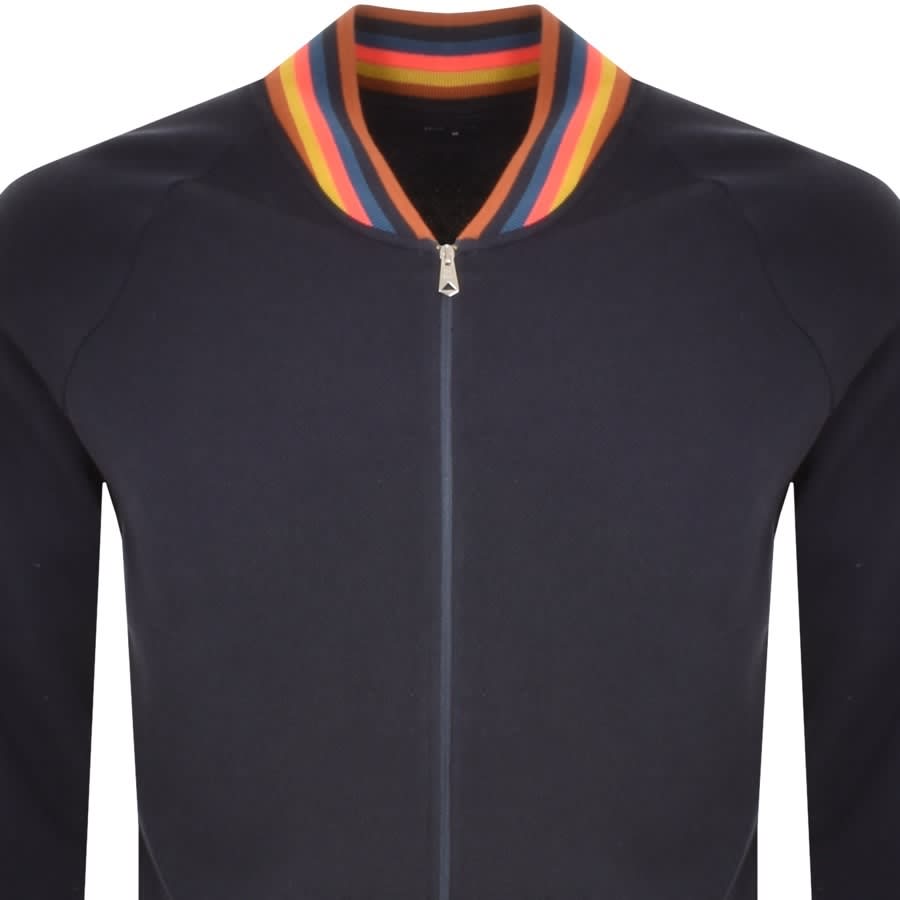 Alternative Image for ProductPS By Paul Smith Zip Sweatshirt Navy2