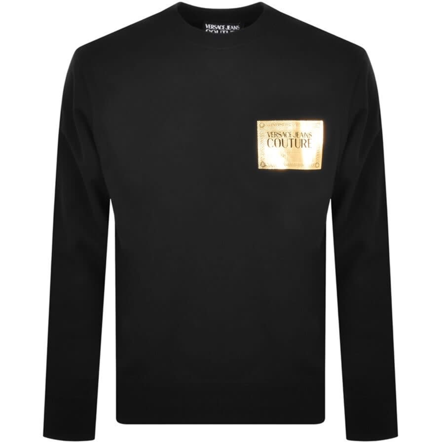 Alternative Image for ProductVersace Jeans Couture Logo Sweatshirt Black1