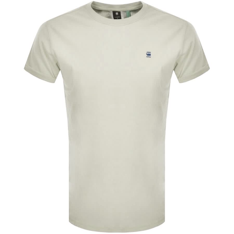 Alternative Image for ProductG Star Raw Lash Logo T Shirt Green1