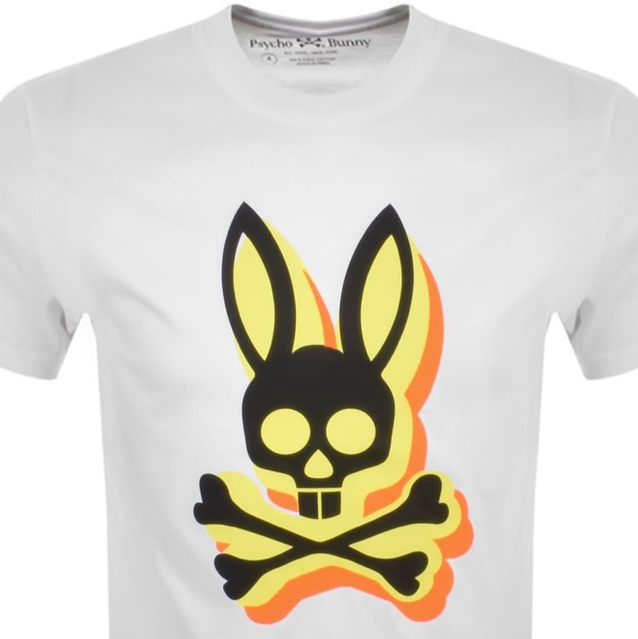 Alternative Image for ProductPsycho Bunny Lamport Logo T Shirt White2