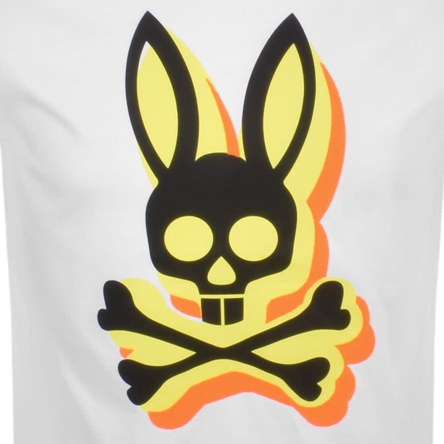 Alternative Image for ProductPsycho Bunny Lamport Logo T Shirt White3