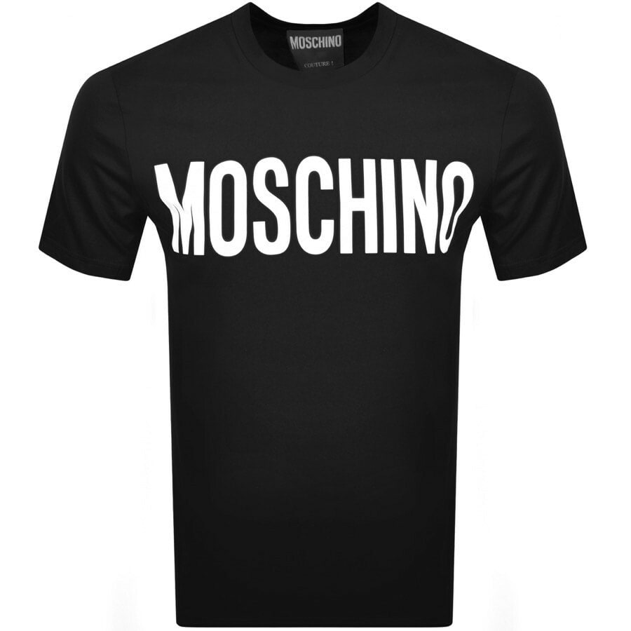 Moschino Logo Trousers Black | Mainline Menswear