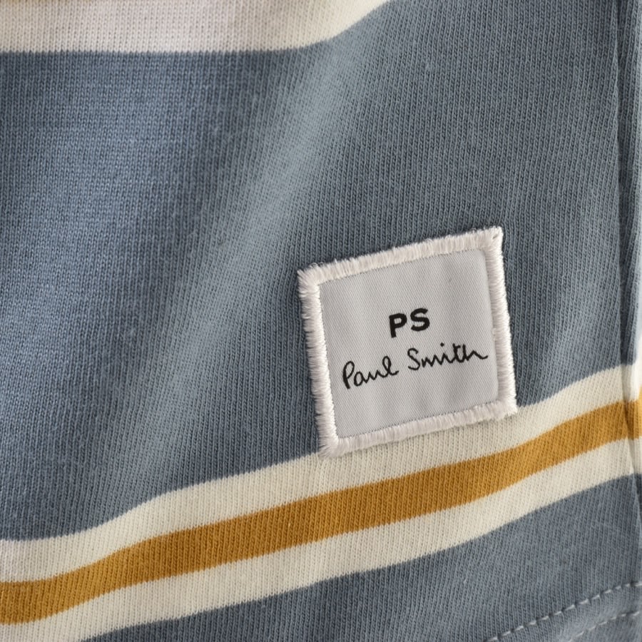 Alternative Image for ProductPS By Paul Smith Stripe T Shirt Blue3