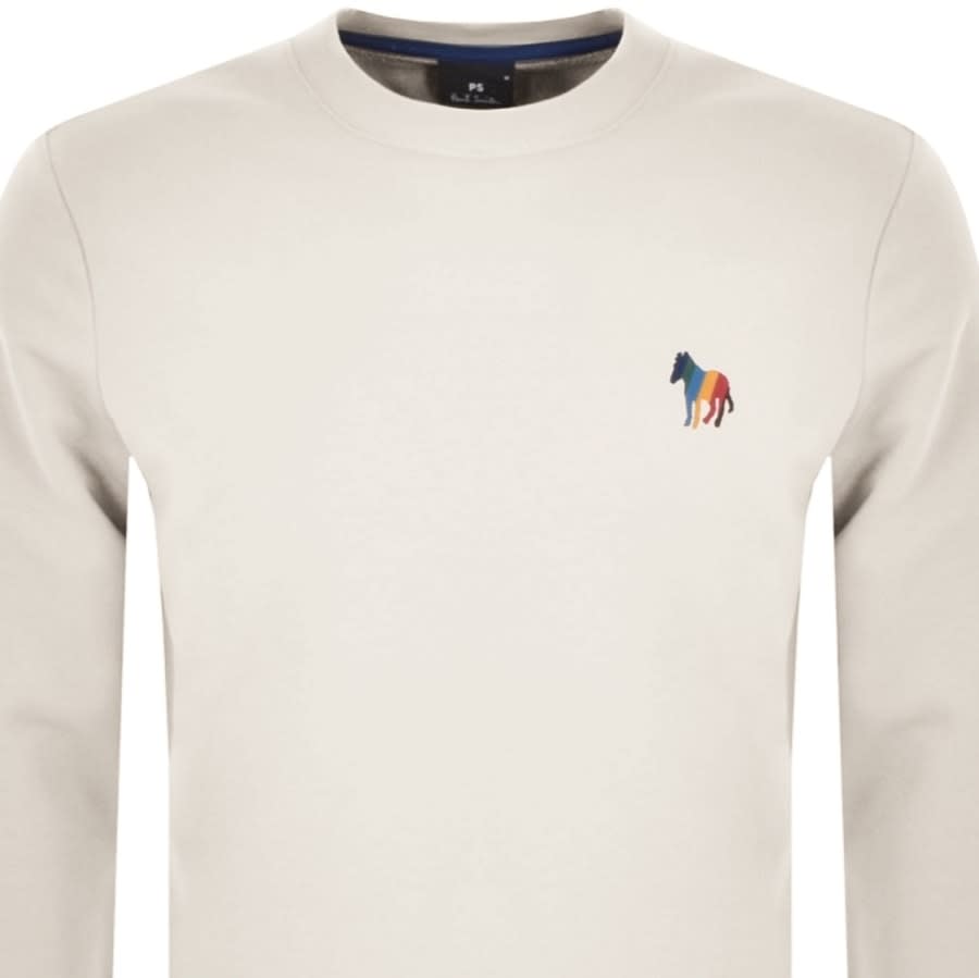 Alternative Image for ProductPS By Paul Smith Crew Neck Sweatshirt Cream2