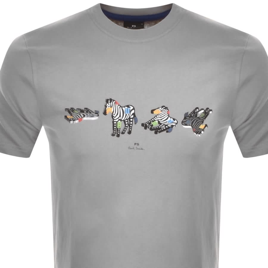 Alternative Image for ProductPS By Paul Smith Slim Fit T Shirt Grey2