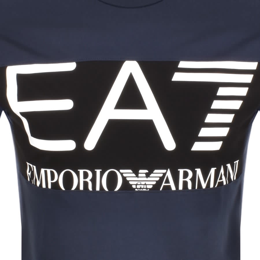 Alternative Image for ProductEA7 Emporio Armani Logo T Shirt Navy3