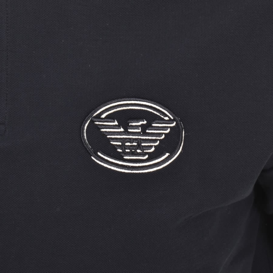 Alternative Image for ProductEmporio Armani Short Sleeved Polo T Shirt Navy3