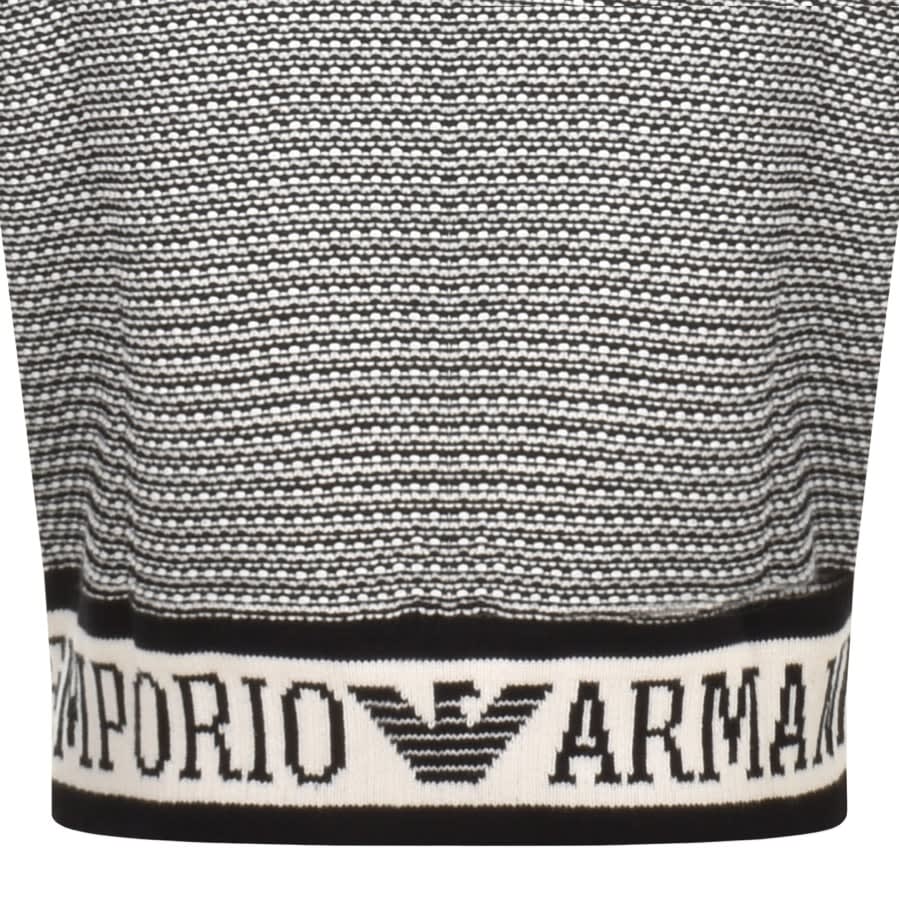 Alternative Image for ProductEmporio Armani Knit Logo Sweatshirt Off White3