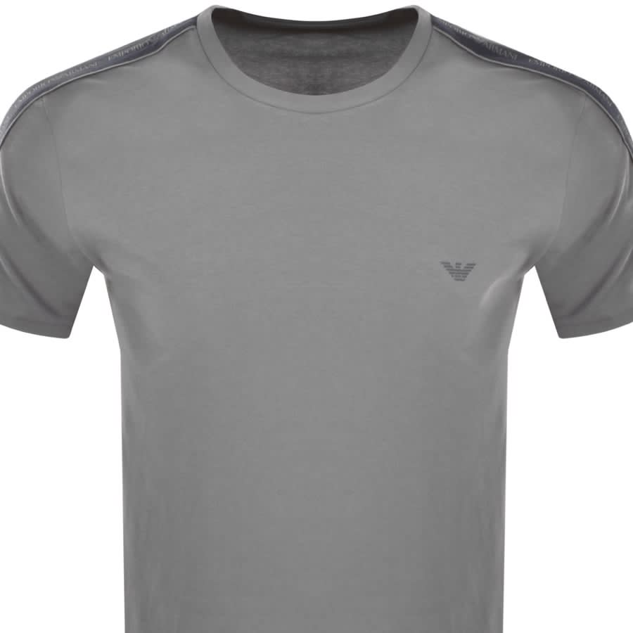 Alternative Image for ProductEmporio Armani Lounge Crew Neck T Shirt Grey2