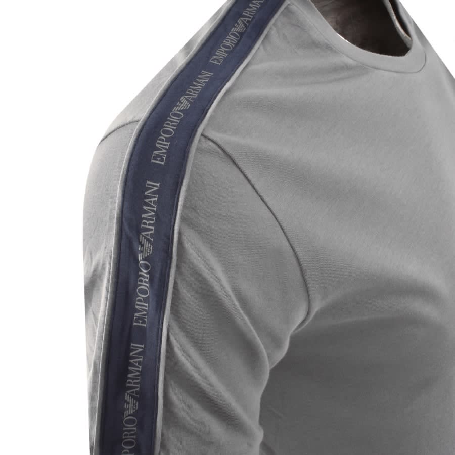Alternative Image for ProductEmporio Armani Lounge Crew Neck T Shirt Grey3