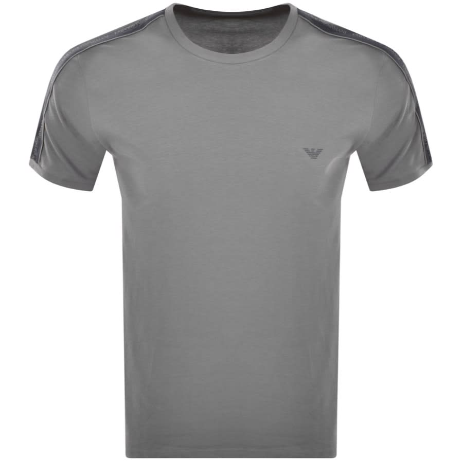 Alternative Image for ProductEmporio Armani Lounge Crew Neck T Shirt Grey1