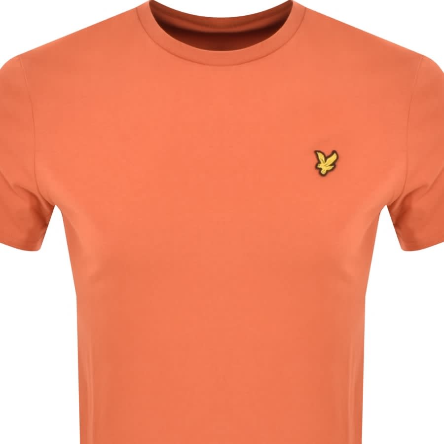 Alternative Image for ProductLyle And Scott Crew Neck T Shirt Orange2