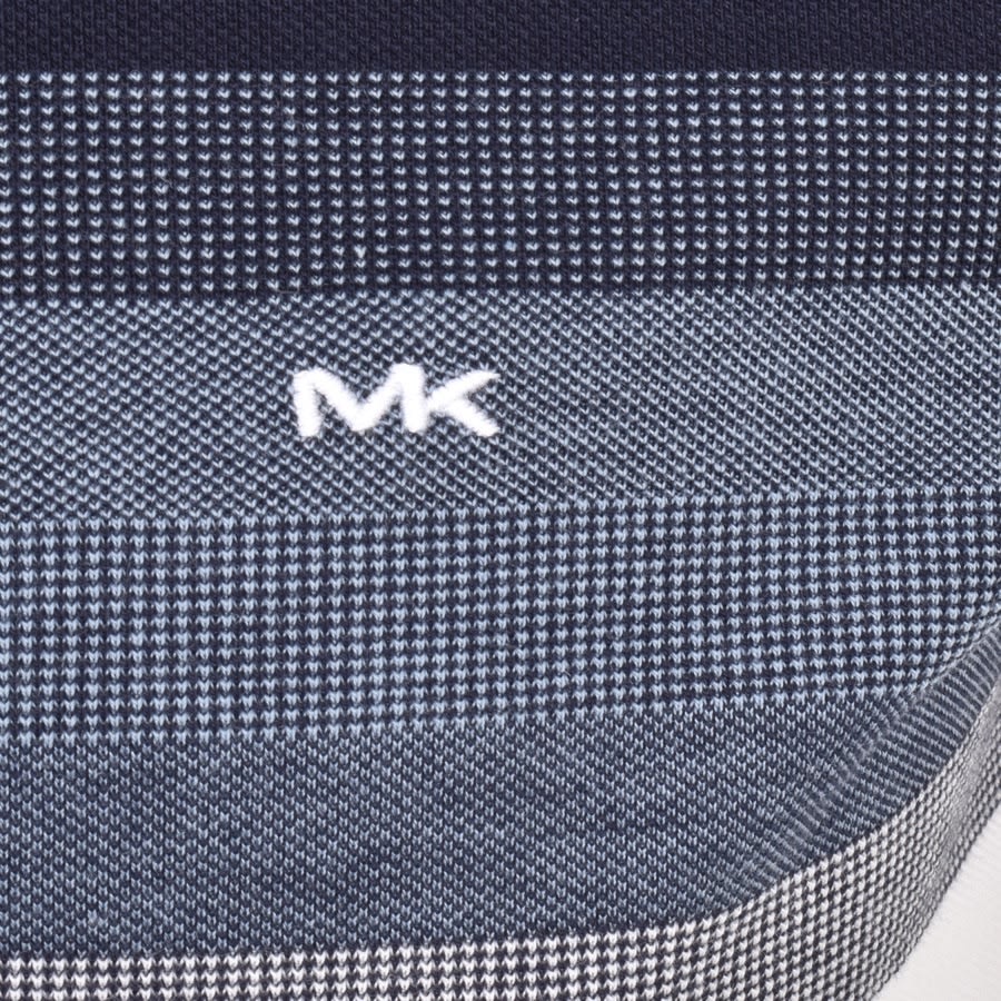 Alternative Image for ProductMichael Kors Ombre Polo T Shirt Blue3