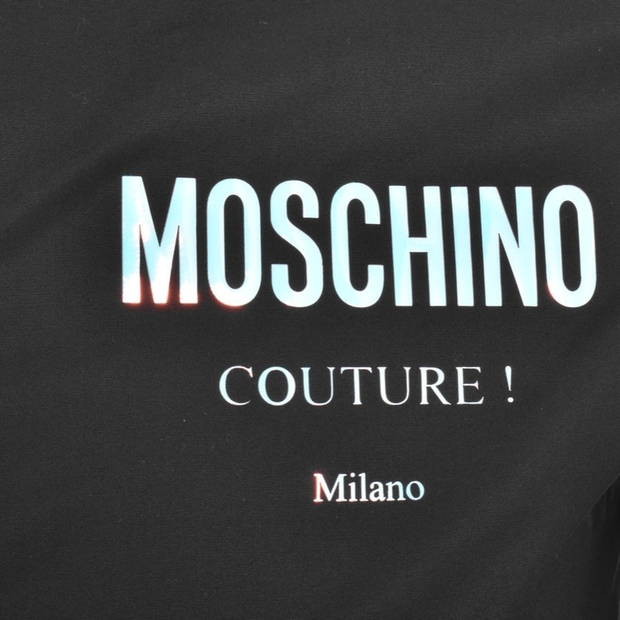Alternative Image for ProductMoschino Long Sleeve Logo Shirt Black3