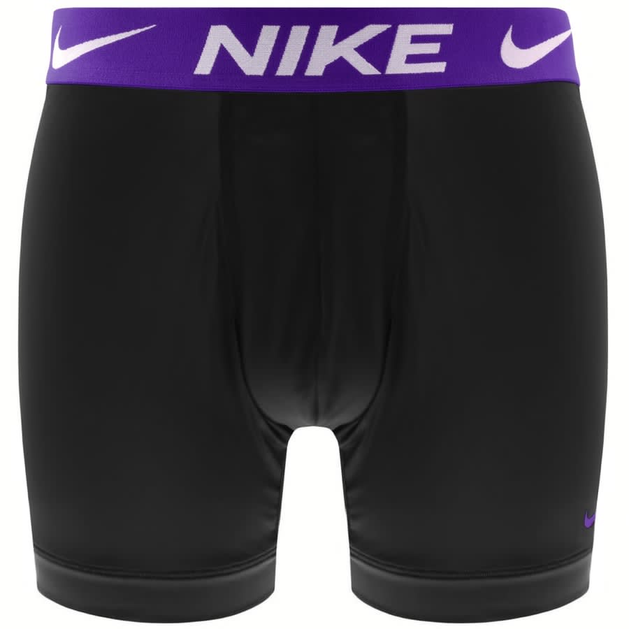 Alternative Image for ProductNike Logo 3 Pack Boxer Shorts Black3