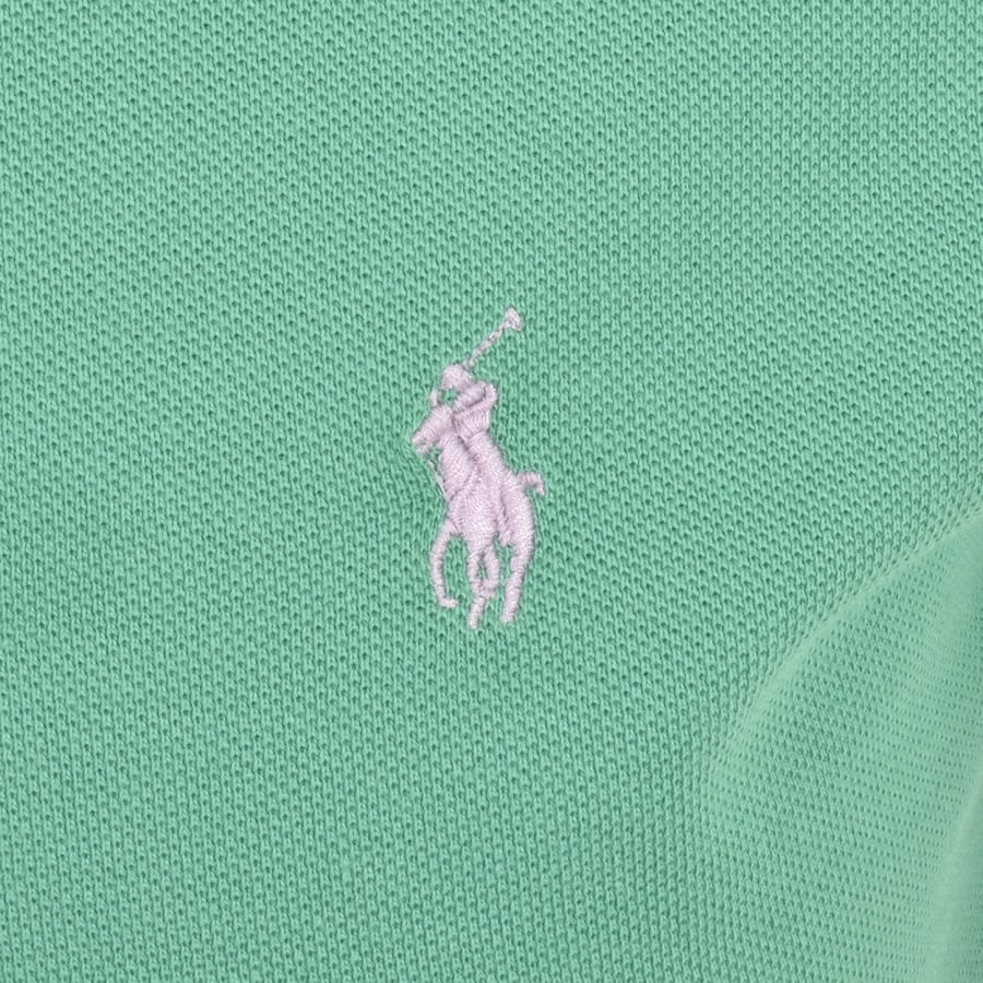 Alternative Image for ProductRalph Lauren Custom Slim Polo T Shirt Green3
