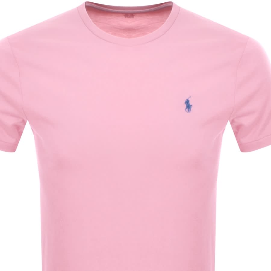 Alternative Image for ProductRalph Lauren Crew Neck Slim Fit T Shirt Pink2