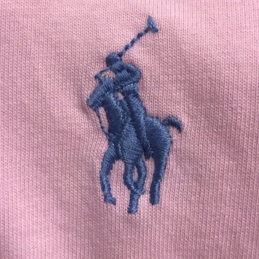 Alternative Image for ProductRalph Lauren Crew Neck Slim Fit T Shirt Pink3