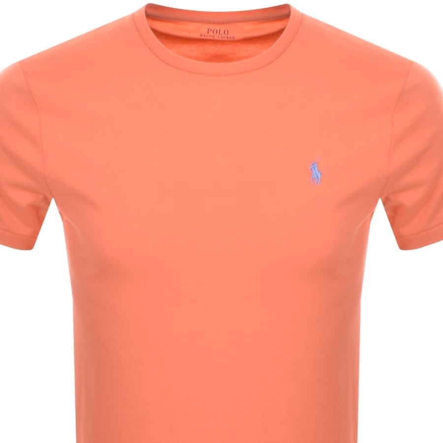 Alternative Image for ProductRalph Lauren Slim Fit T Shirt Orange2