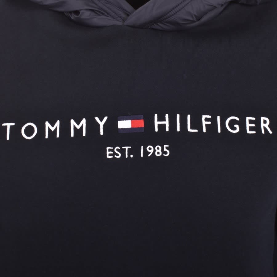 Alternative Image for ProductTommy Hilfiger Logo Hoodie Navy3
