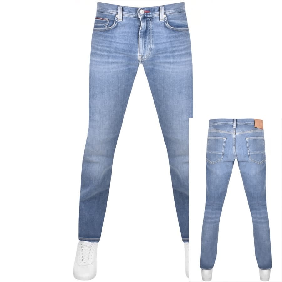 tommy hilfiger light wash jeans