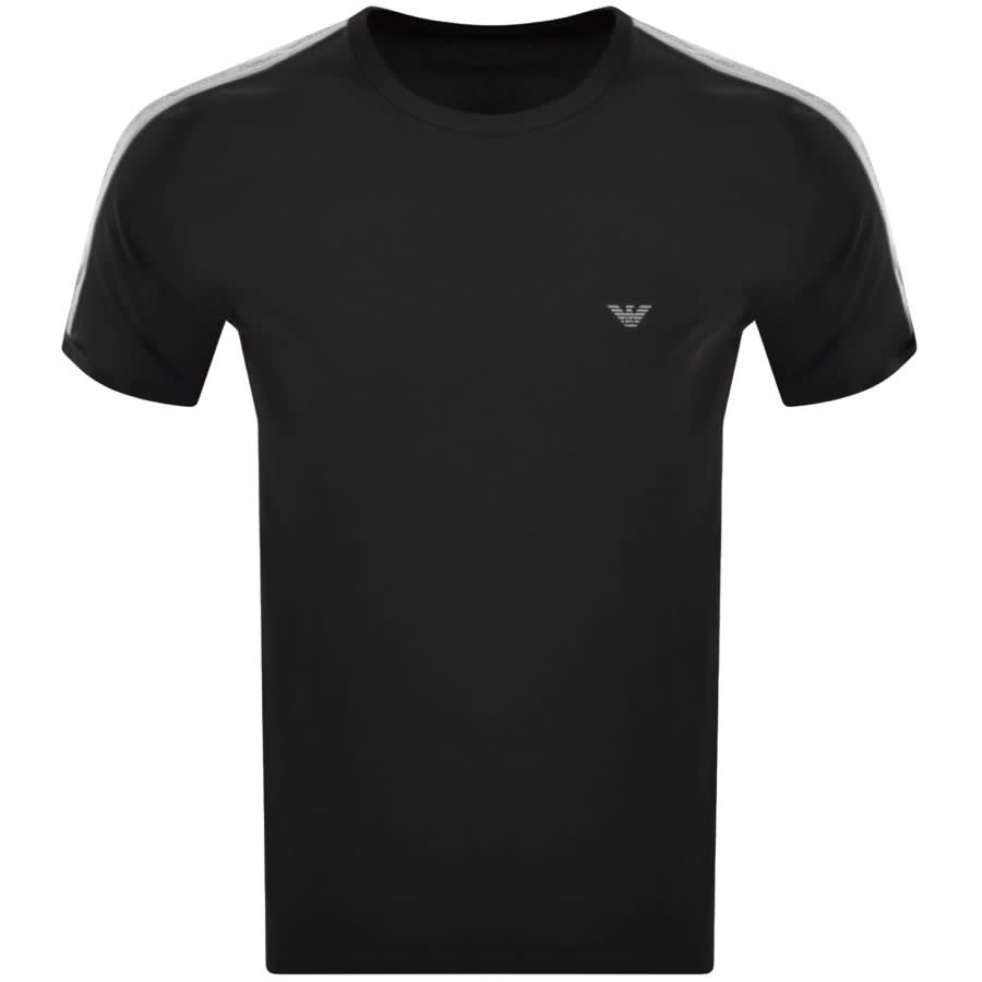 Alternative Image for ProductEmporio Armani Lounge Crew Neck T Shirt Black1