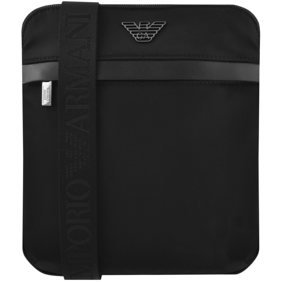 Alternative Image for ProductEmporio Armani Logo Messenger Bag Black1
