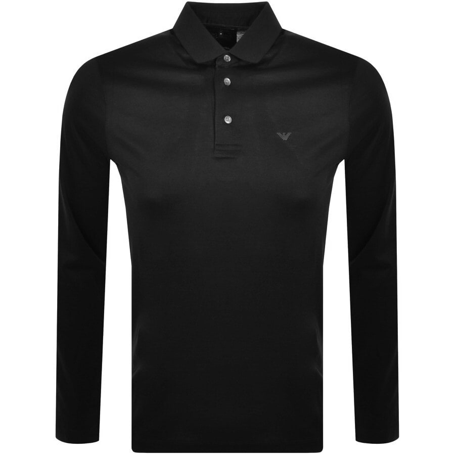 armani long sleeve polo sale