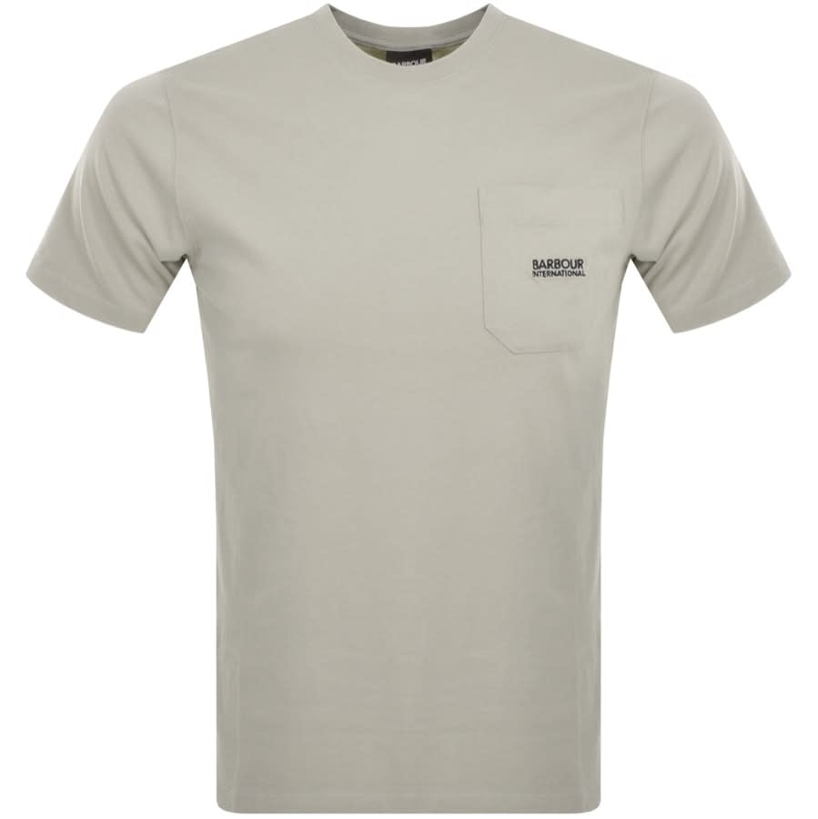 Alternative Image for ProductBarbour International Logo T Shirt Green1