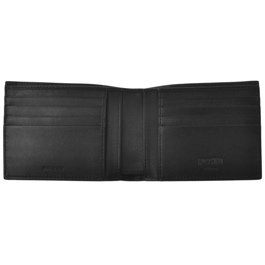 Alternative Image for ProductMoschino Fantasy Print Bifold Wallet Black2