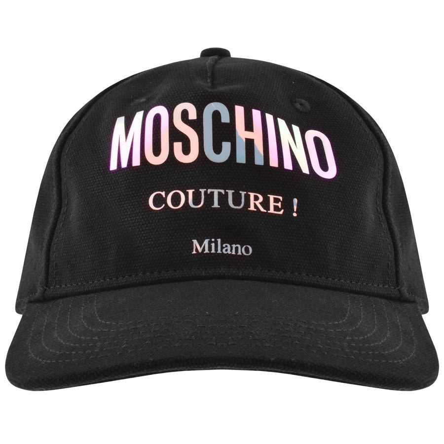 Alternative Image for ProductMoschino Fantasy Logo Baseball Cap Black1