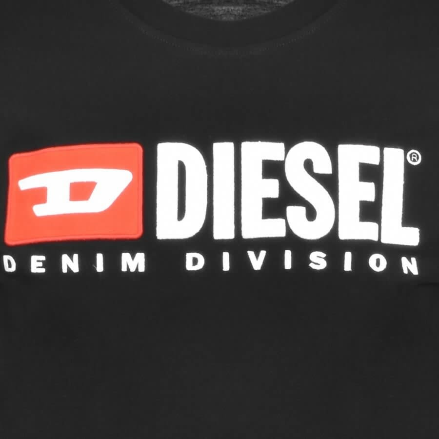 Alternative Image for ProductDiesel T Just Long Sleeve T Shirt Black3