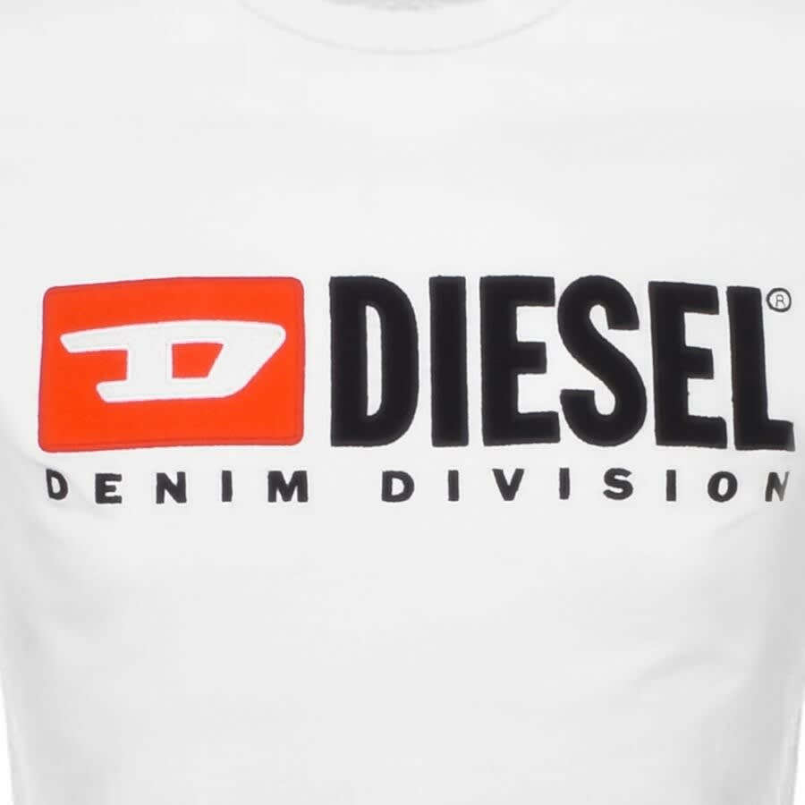 Alternative Image for ProductDiesel T Diegor Short Sleeved T Shirt White3