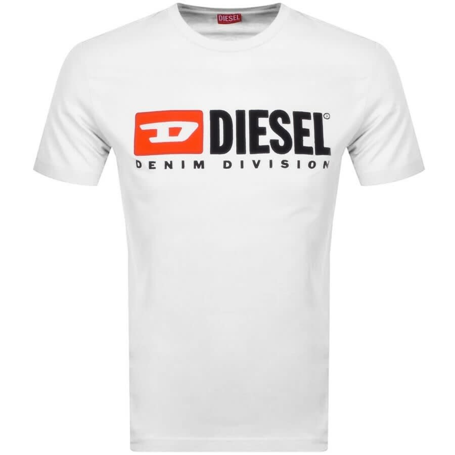 Alternative Image for ProductDiesel T Diegor Short Sleeved T Shirt White1